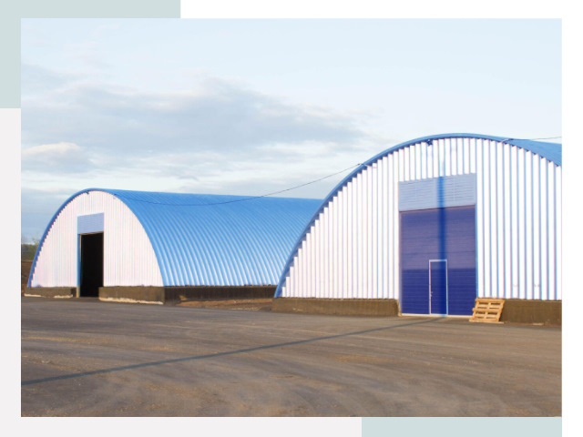 Комплекты ангаров под ключ в Северодвинске изготовление и монтаж